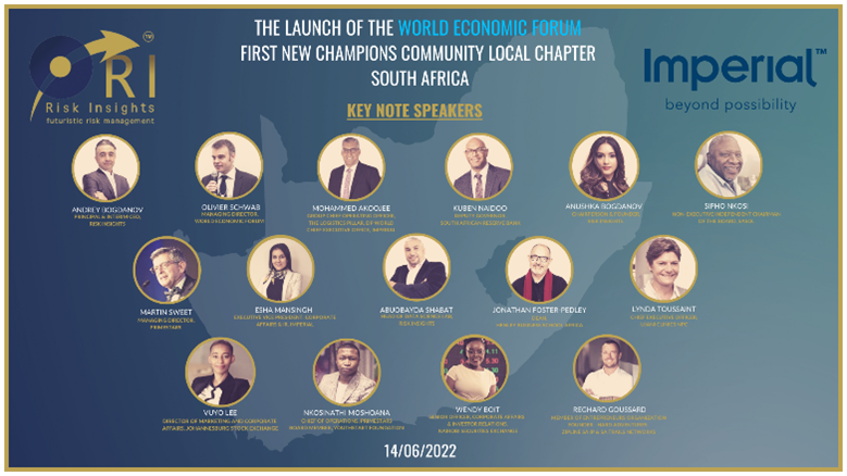 New Champions Community Local Chapter South Africa Speakers